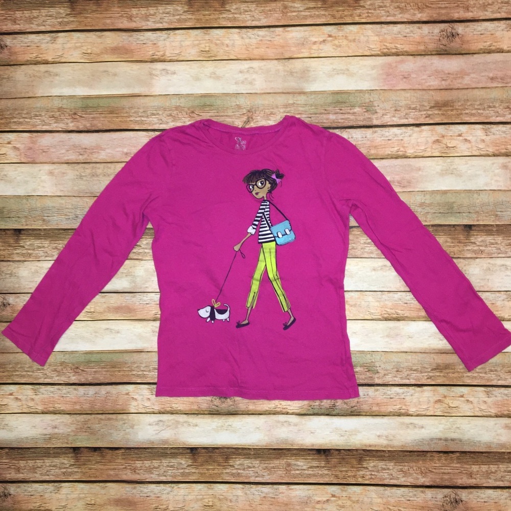 😍 Children’s Place Girls Long Sleeve Top Size 10/12